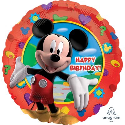 Mickey Clubhouse Birthday Foil Balloon