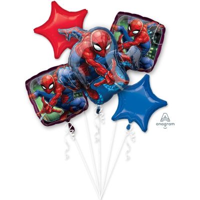 Spiderman Balloon Bouquet