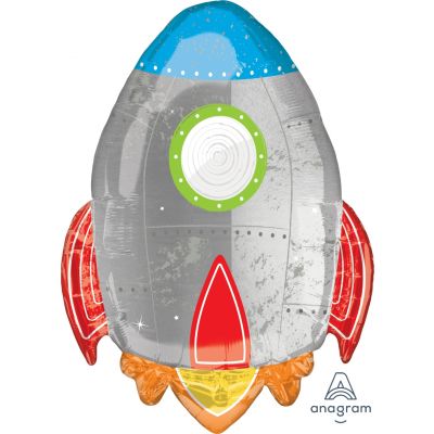 Space Ship Shape Foil Balloon