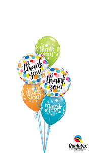 Thank you Spots Balloon Bouquet