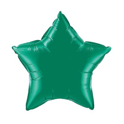 Emerald Green Star Foil Balloon