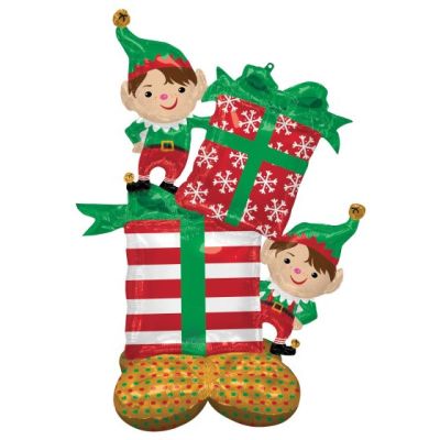 Santa's Elves AirLoonz Balloon Gift