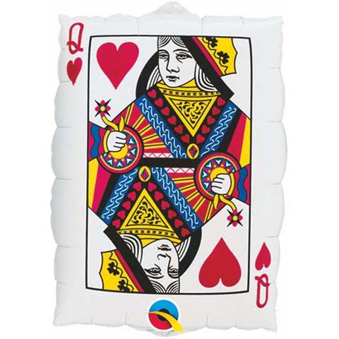 Queen of Hearts Playing Card