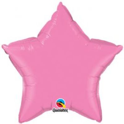 Rose Star Foil Balloon