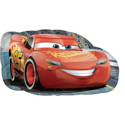 Cars Lightning McQueen Car Shape Foil Balloon